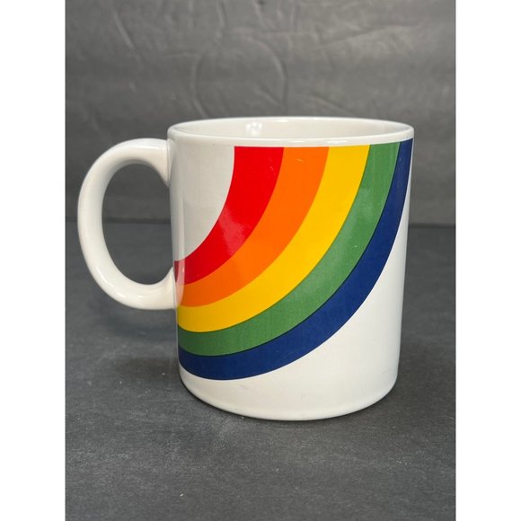 Rainbow Mug Coffee Tea Vintage FTD Pride LGBTQIA - Picture 3 of 7